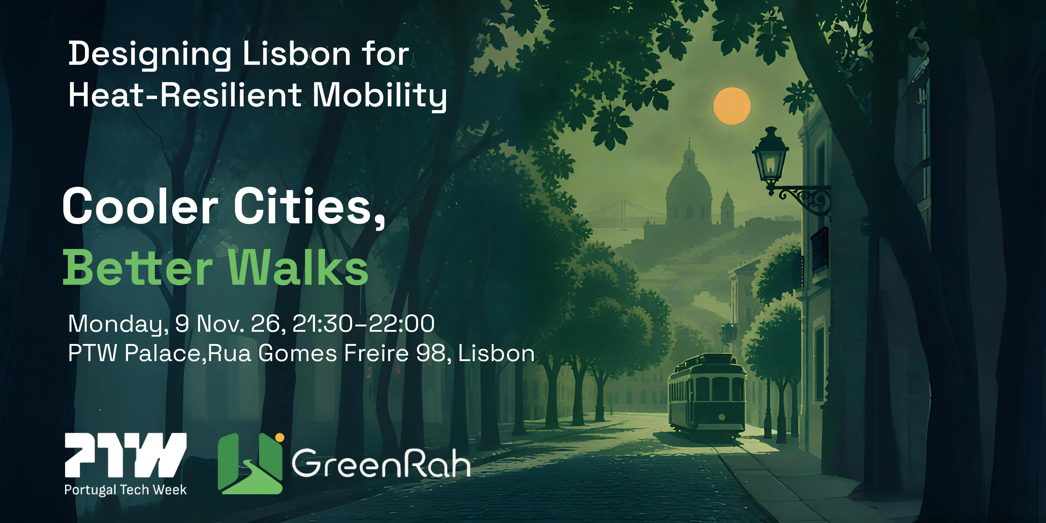 Cooler Cities, Better Walks: Designing Lisbon for Heat-Resilient Mobility