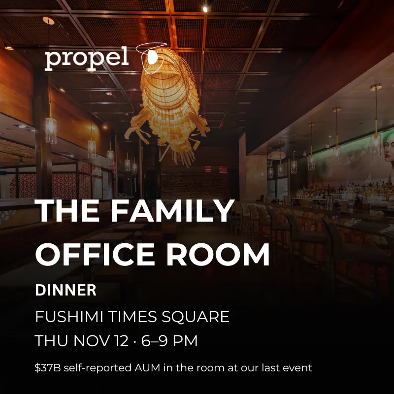 Family Office Room Dinner
