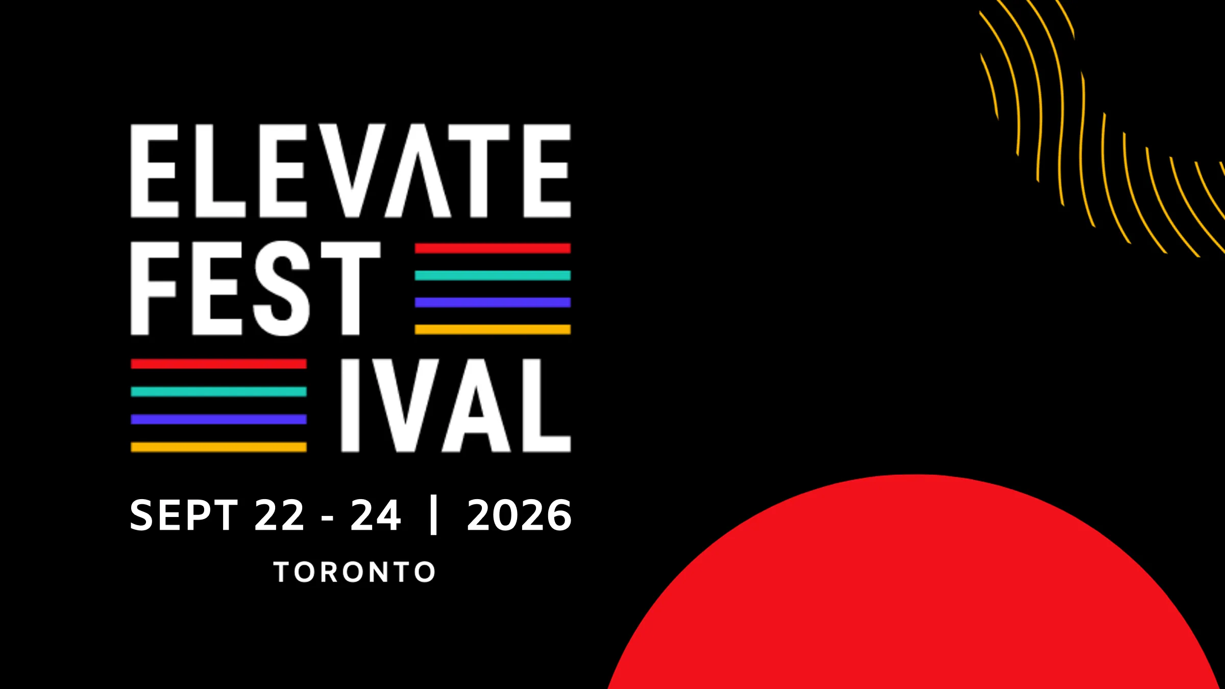 Elevate Festival 2026